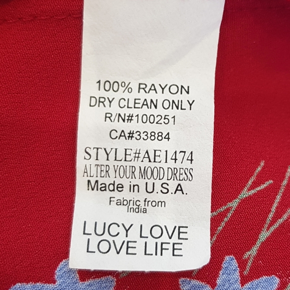 SALE! LUCYLOVE Wrap Dress - Picture 5 of 5